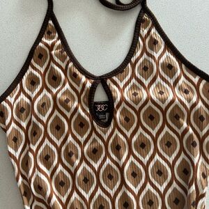 Halter top mini dress